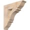 Ekena Millwork Merced Traditional Smooth Bracket, Douglas Fir, 5 1/2"W x 24"D x 24"H BKT06X24X24MRC01SDF - alternate 1